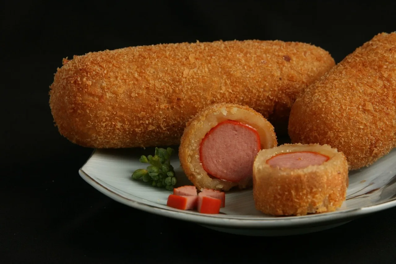 Enroladinho de salsicha simples