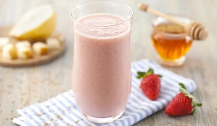 Vitamina de Morango Simples