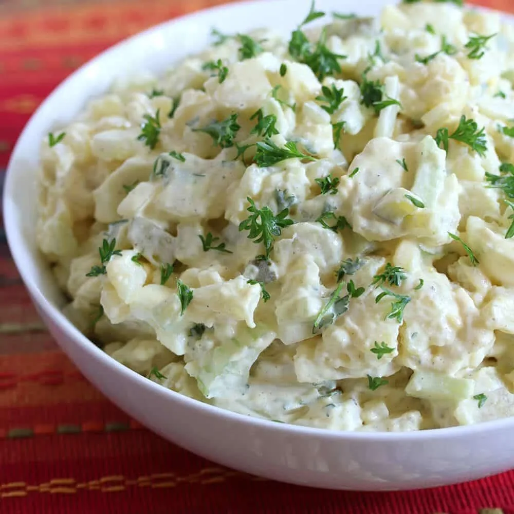Salada de Maionese Simples