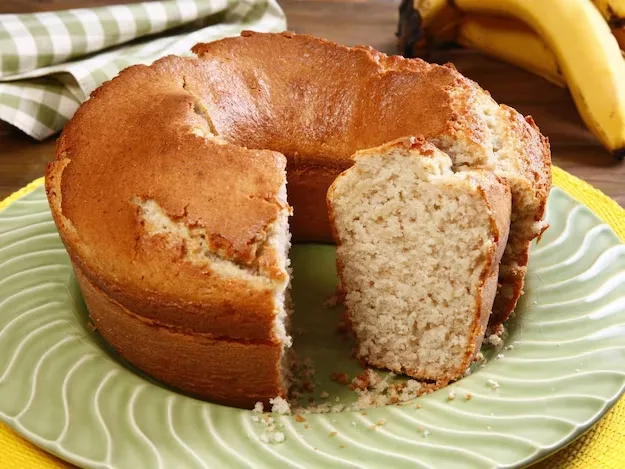 Bolo de Banana Simples