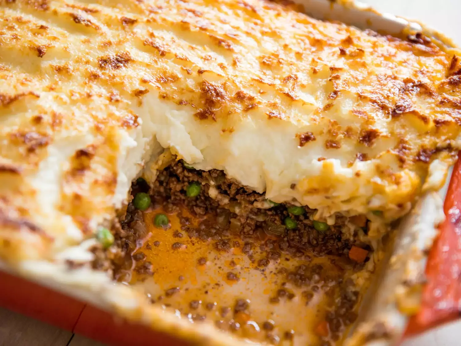 Escondidinho de Carne Moída Simples