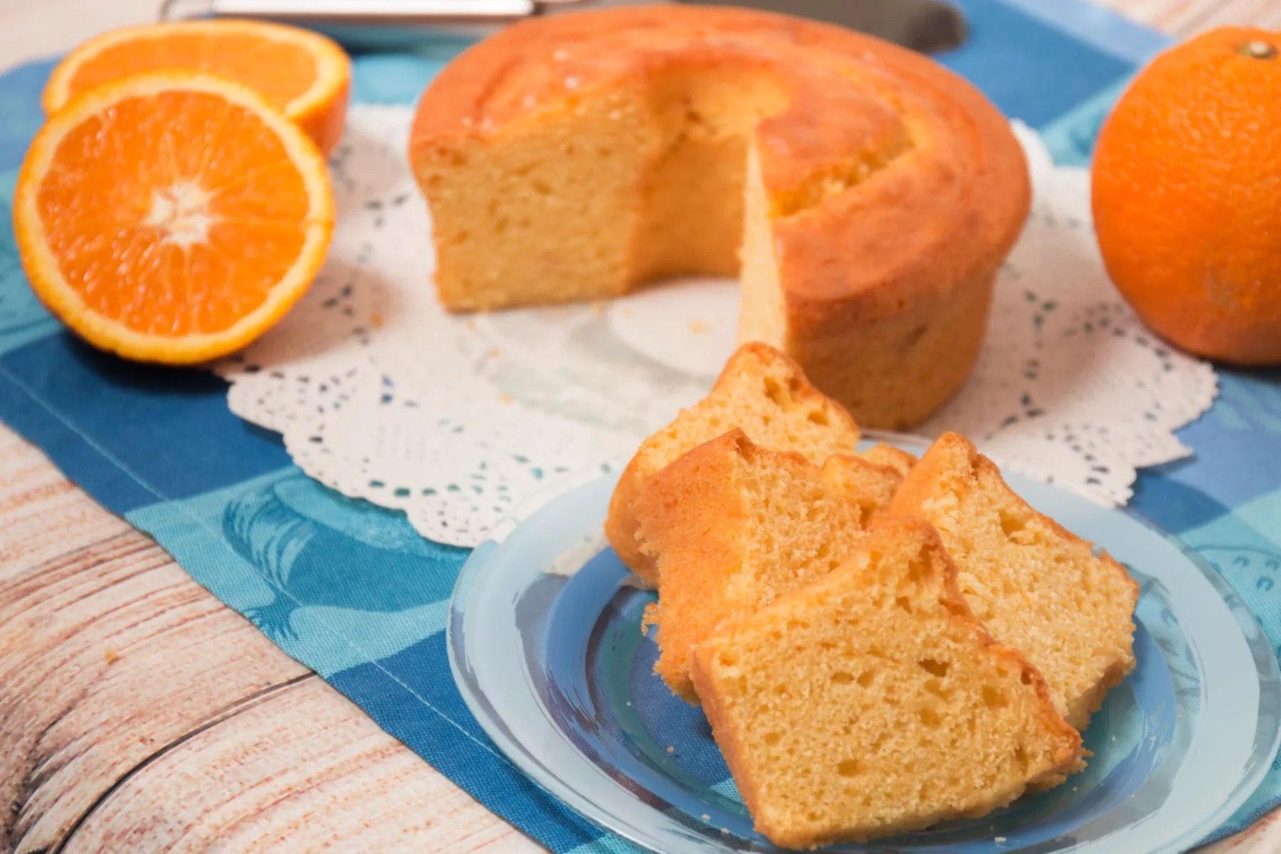 Bolo de Laranja Simples