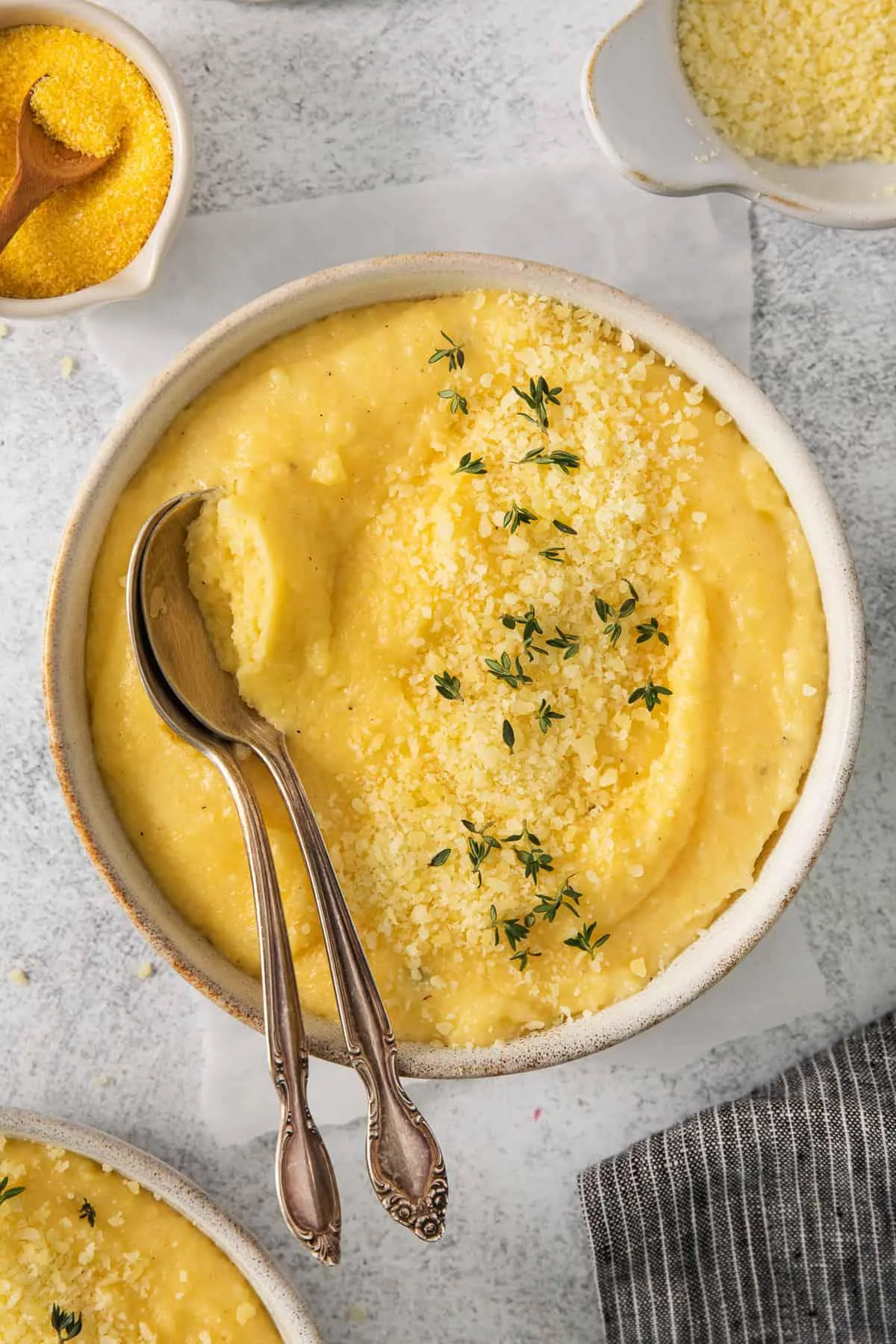 Polenta Cremosa Simples