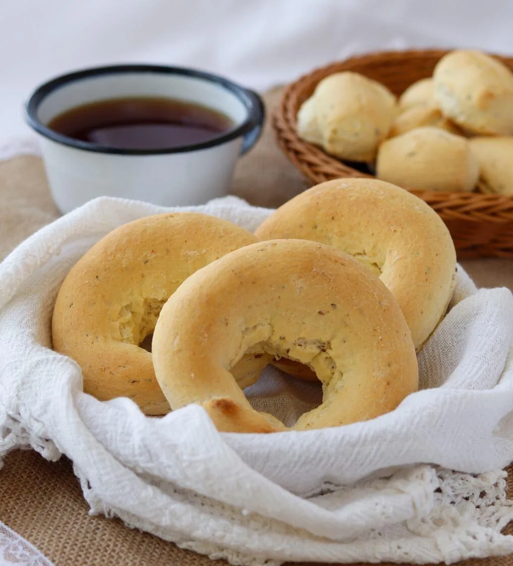 Rosquinha de nata simples