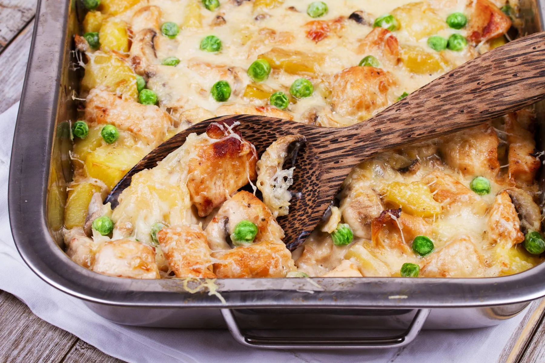Escondidinho de Frango Simples