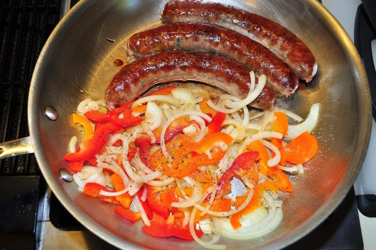 Linguiça Toscana Acebolada na Air Fryer