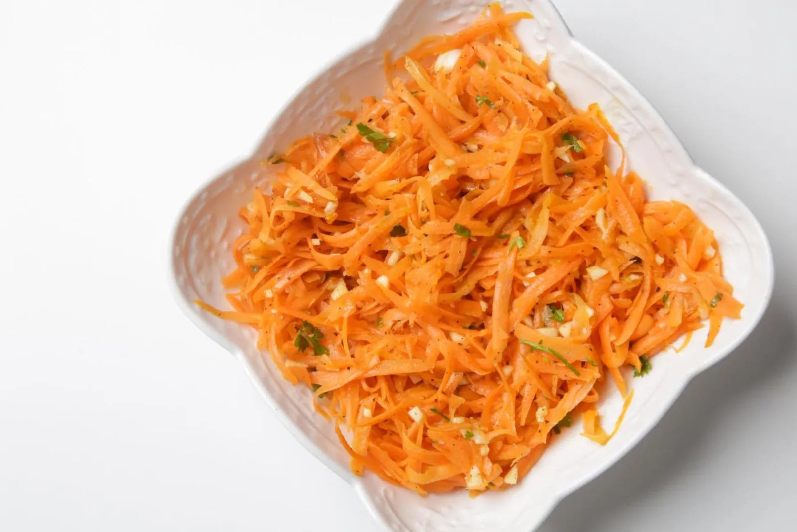 Salada de Cenoura Simples